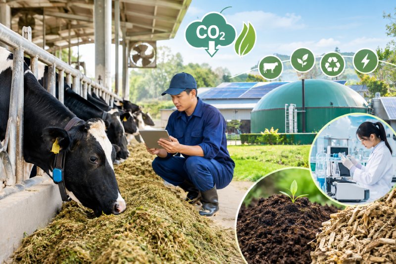 Giải pháp “xanh” cho chăn nuôi phát thải thấp