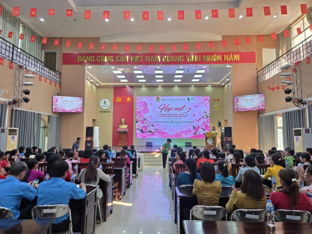 Lắng nghe, sẻ chia và tôn vinh nữ cán bộ, công nhân lao động Cao su Phước Hòa